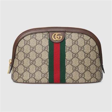 gucci gg supreme toiletry case|ophidia gg large shoulder bag.